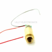 Q-BAIHE 405nm 20 МВт синий фиолетовый лазерный Dot Модуль 12x34 3-3.7 В