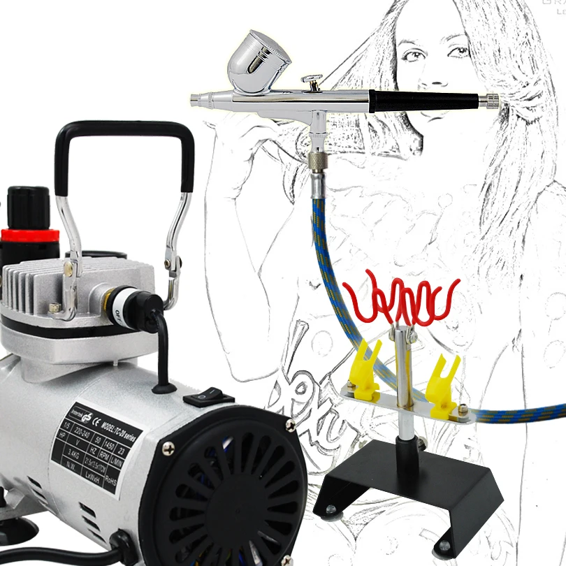 

Colopaint High Quality Airbrushing TC20K Commercial Arts Body Painting Airbrush System