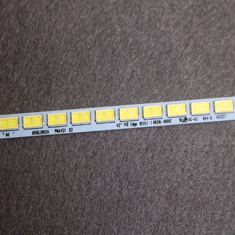 200 шт./лот 60 Светодиодный 531 мм светодиодный подсветка полосы для 42 дюймов 6922L-0016A