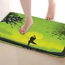 Йога Стиль открытый Коврики S, забавные Нескользящие Для ванной Коврики, двери Коврики S, дверь входная Коврики s