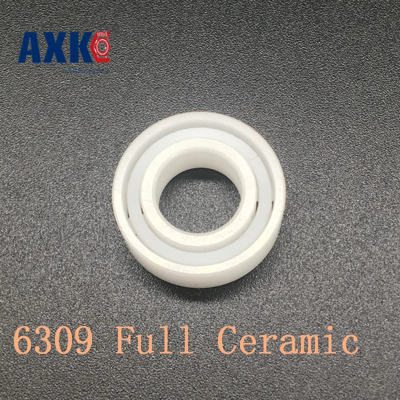

Axk 6309 Full Ceramic Bearing ( 1 Pc ) 45*100*25 Mm Zro2 Material 6309ce All Zirconia Ceramic Ball Bearings