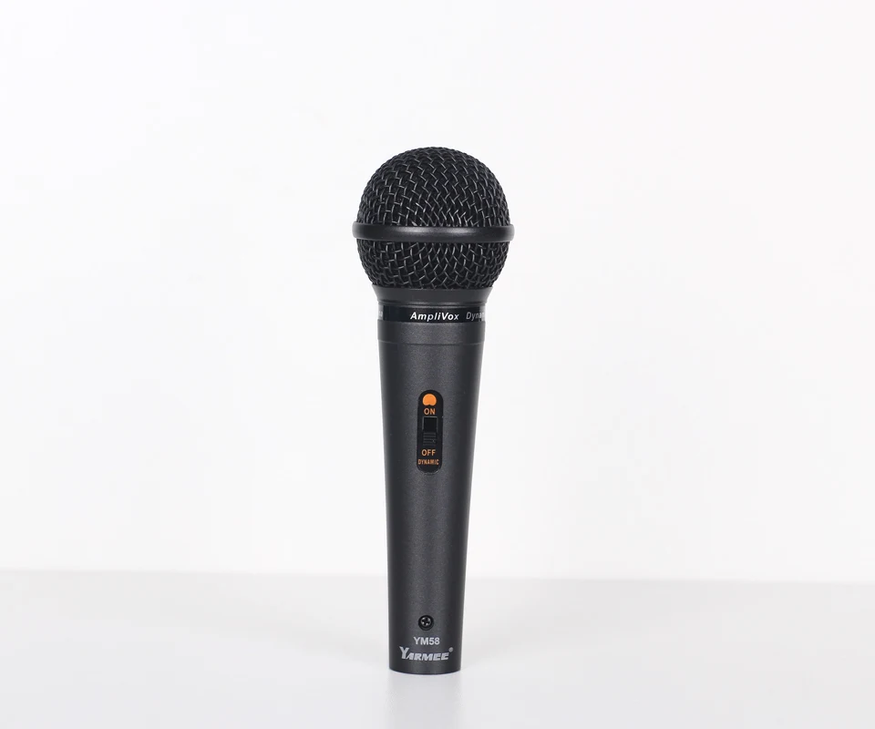 

Free Shipping Top Quality YM58 Dynamic Super Cardioid Wired Handheld Vocal Wired Microphone Microfone Microfono Mike Mic