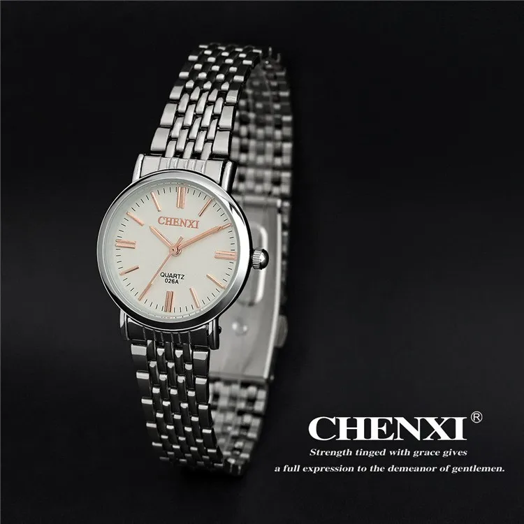 Classic Simple  Black Stainless Steel Analog Quartz Watches Men Business Waterproof Calendar Watch Free Shipping 1