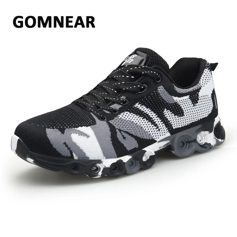 GOMNEAR Military Camouflage Men Running Shoes Sports