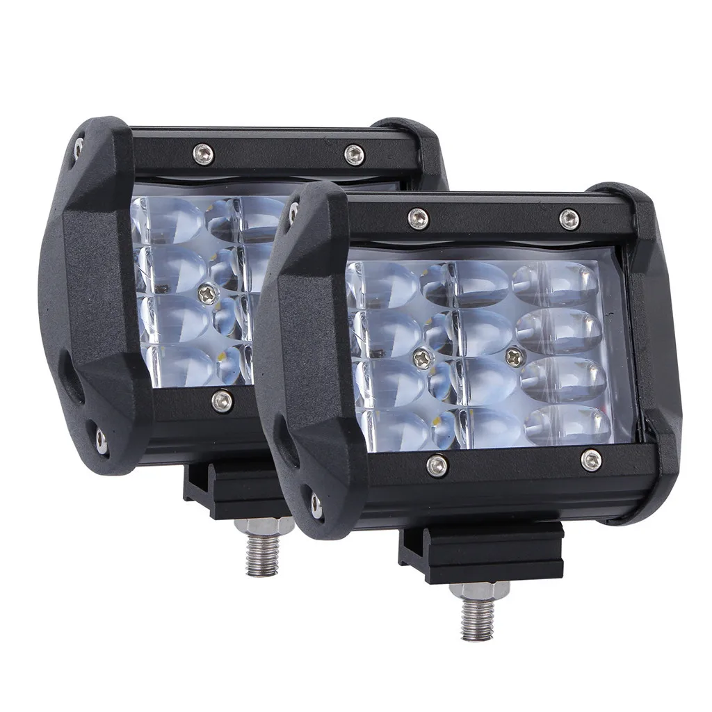 

2X Oval 4Inch 216W LED Work Light Bar Flood Spot Offroad Truck Fog Driving SUV #SMT0416