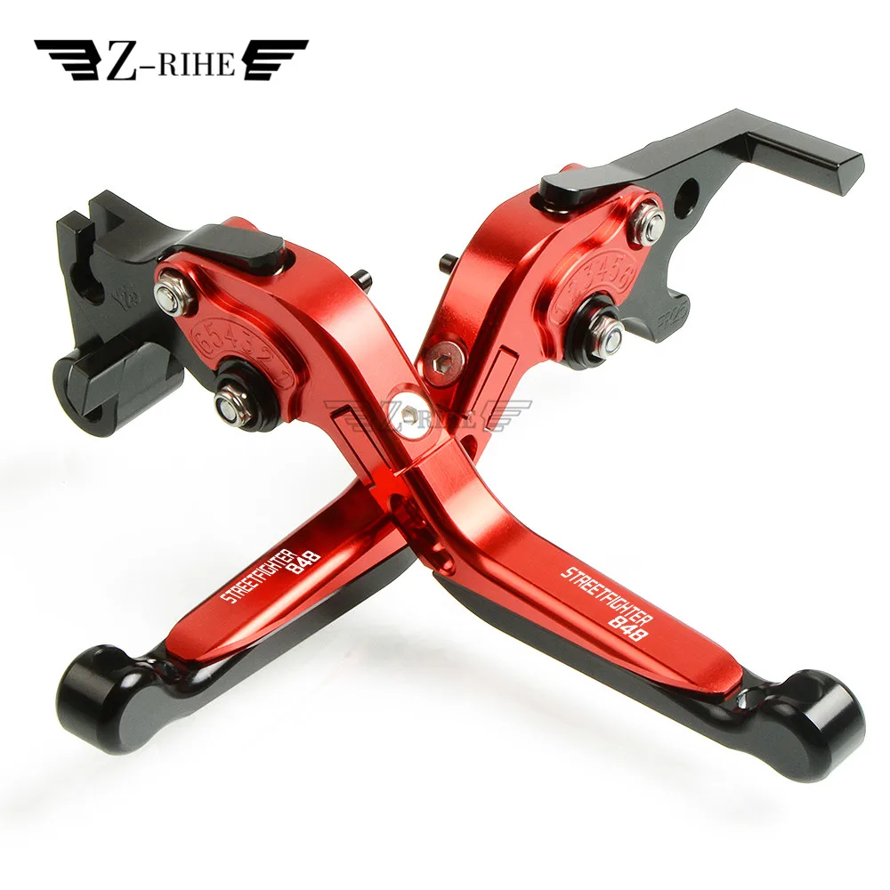 CNC алюминиевый мотоцикл для Ducati STREET FIGHTER 848 2012 2015 мото рычаг аксессуары