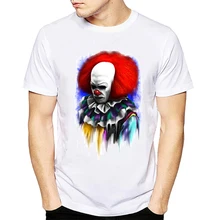 Dripping Dancing camiseta de payaso It película retro vintage horror cult estilo pintado a mano Camiseta cómoda Harajuku divertida camiseta