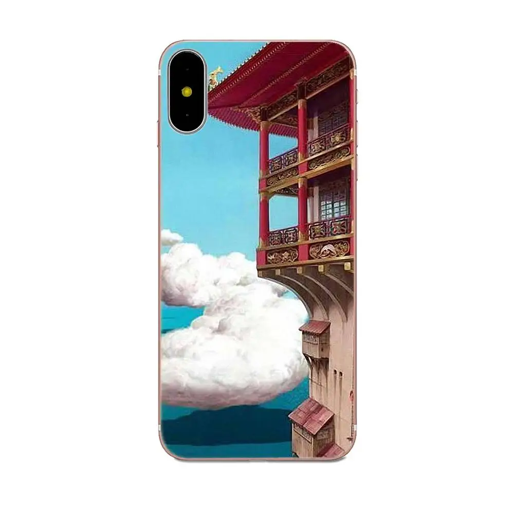 Студия Ghibli Аниме Унесенные спирали аниме для Moto G G2 G3 G4 G5 HTC 530 626 628 630 816 820 One A9 M7 M8 M9 M10