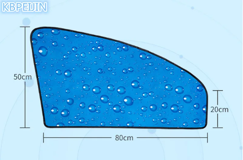 

4pcs Car Styling Magnetic Side Window Sunshade Curtains Sticker for DACIA logan duster sandero lodgy sandero dokker accessories