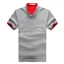 Лидер продаж, Мужская рубашка поло, брендовая одежда, одноцветное поло, хлопковая рубашка с коротким рукавом, мужская рубашка, Camisa Masculina 3XL