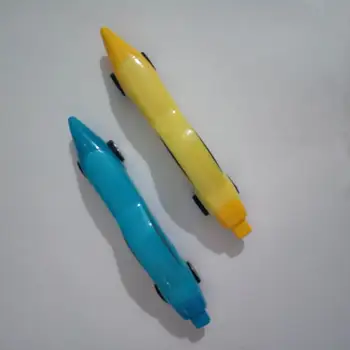 

New Cute Kawaii Plastic Car Style Ballpoint Pen Cool Cartoon Toy Ball Point Pen Blue Ink Creative Pens Writing Office Stationery