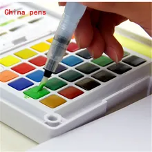 Кисть для акварели, 3 шт., кисть для рисования акварелью, нейлоновая кисть для окрашивания волос, каллиграфия, ручка, маркеры для рисования