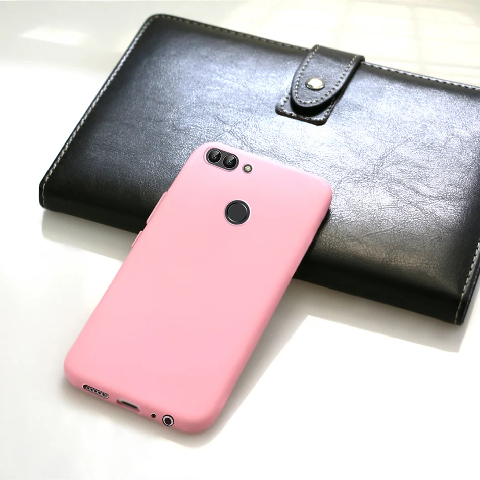 Чехол для Huawei P Smart 5 65 Psmart 2018 тонкий мягкий силиконовый чехол карамельных цветов