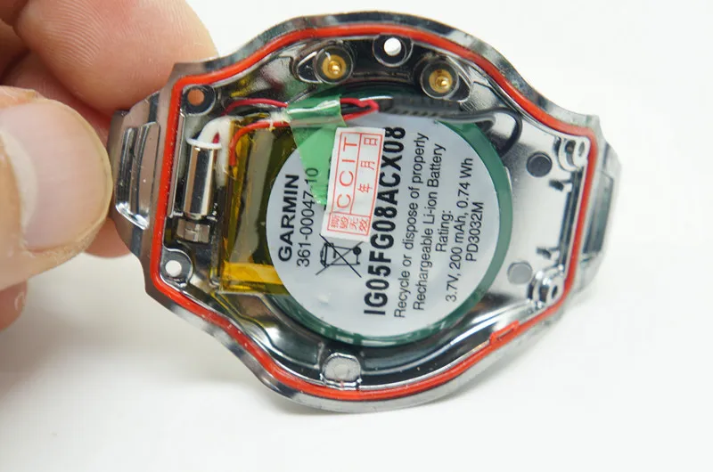 Оригинальный литий ионный аккумулятор для Garmin Forerunner 610 GPS Watch с нижней