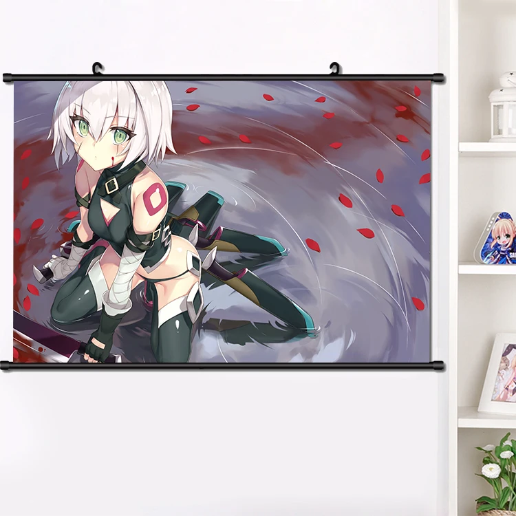 

Japanese Anime Game Fate/Apocrypha Jack the Ripper Wall Scroll Poster Manga Wall Hanging Poster Home Decoration Art 40*60cm