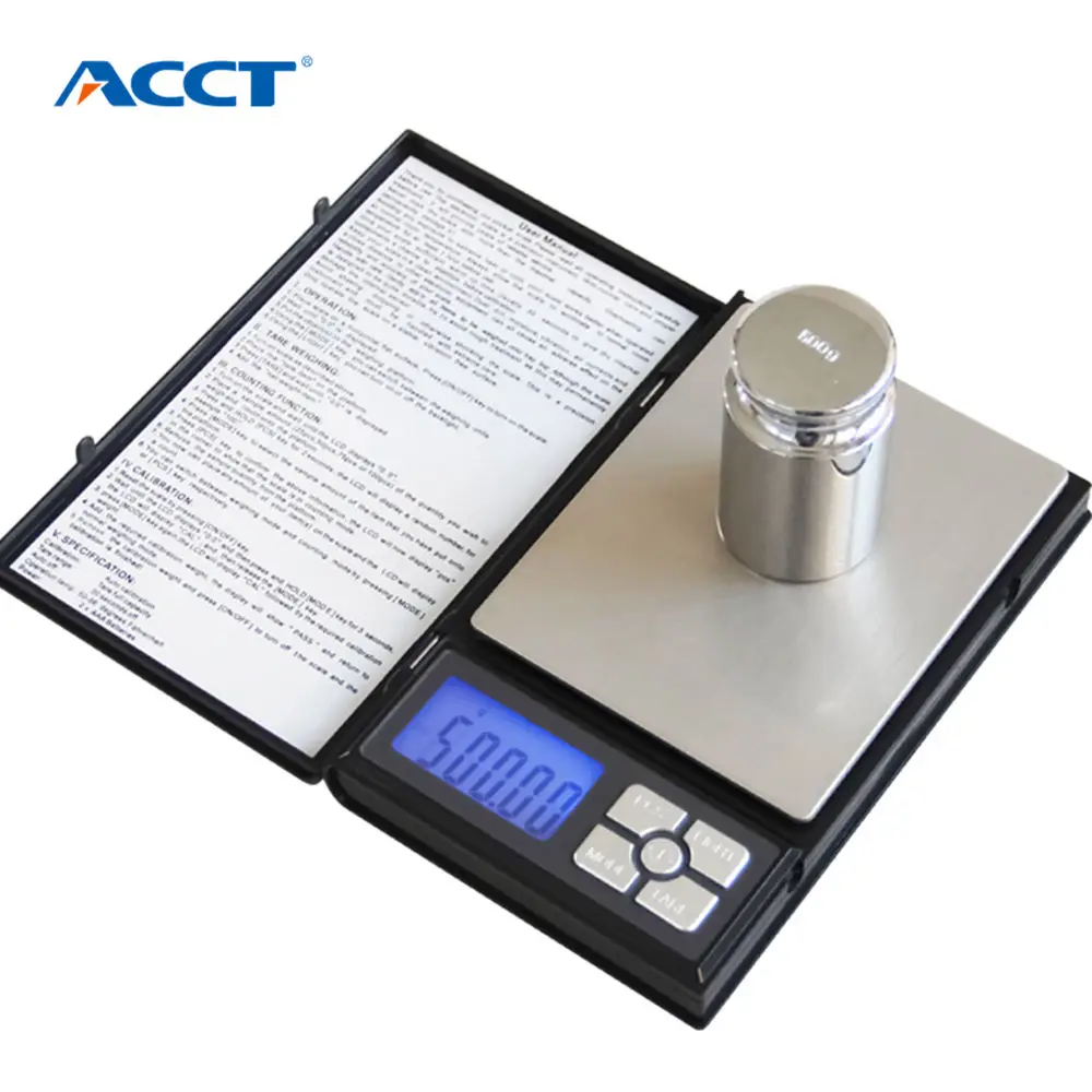 Electronic LCD Display scale Mini Pocket Digital Scale 500g*0.01g
