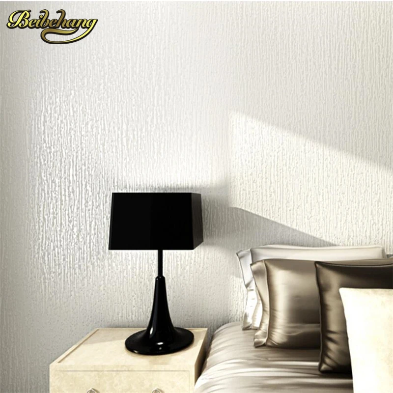 Beibehang простые нетканые обои имитация диатомовые грязь в полоску спальня гостиная ТВ фоне стены сплошной цвет