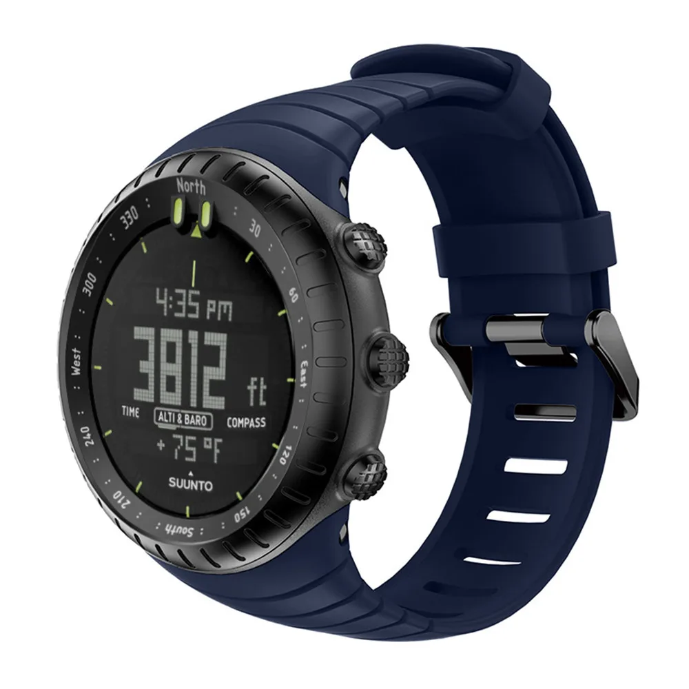 Для SUUNTO core Frontier/классический силиконовый браслет сменный ремешок для SUUNTO core Смарт-часы браслет наручные аксессуары