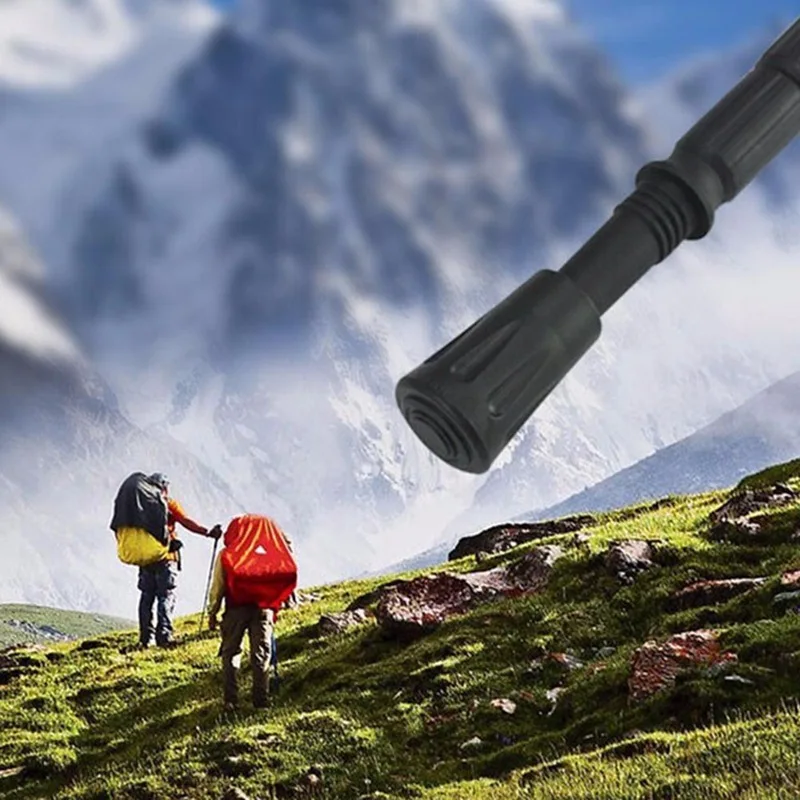 1Pcs Tip Protectors Walking Stick Rubber Tips For Walking Canes Hiking