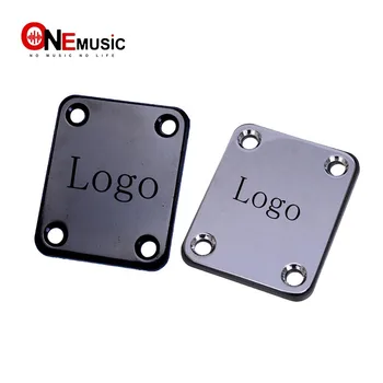 

Black Chrome Electric Guitar Neck Plate Neck Plate Fix Tele Telecaster Guitar Neck Joint Board