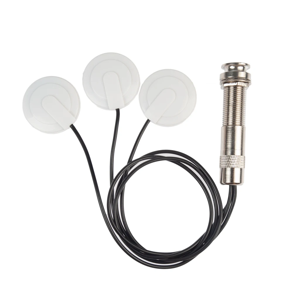 

NAOMI 6.35mm Guitar Piezo Pickup 3 Transducer For Guitar Ukulele Mandolin NM-3W Guitar Accessories