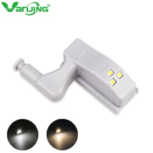 10 шт. светодиодный светильник для шкафа, автоматический шарнир для шкафа, датчик движения, ночной Светильник Armario, внутренняя шарнирная лампа для шкафа, шкафа, кухни