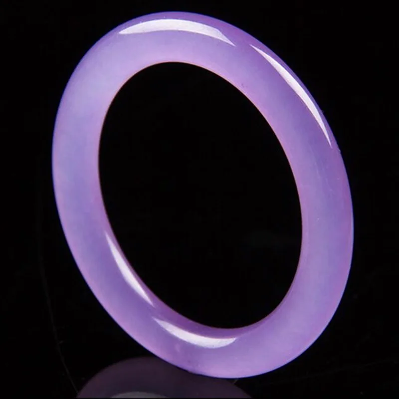 

2019 Limited Real Bangle Manufacturers Wholesale Jadeite Quartzite Article Violet Ice Through Bracelet For Women Bracelets