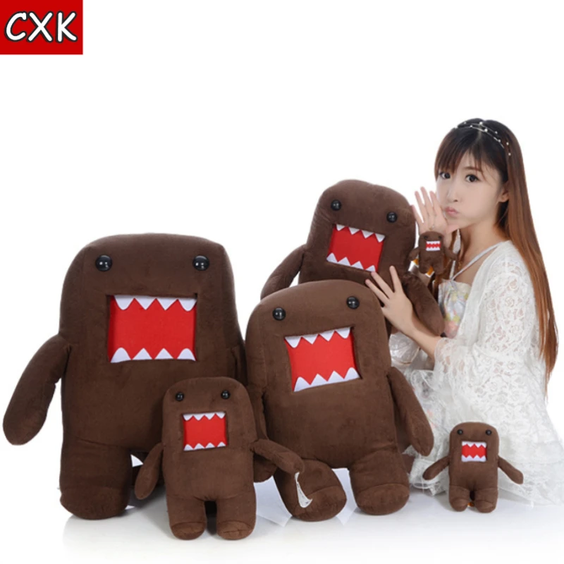 DomoKun забавная кукла Domo-kun, новинка, креативный подарок, кавайная плюшевая игрушка для малышей