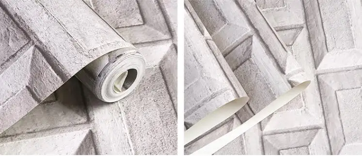 Wellyu Ретро промышленный ветер цемент кирпичные обои Античная кирпичная стена бумага ресторан отель магазин одежды 3d Papel де parede