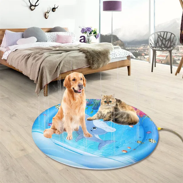$US $9.38  Kids Water Sprinkle and Splash Pad Play Mat Diameter Sprinkle & Splash Play Mat Best Selling Best P
