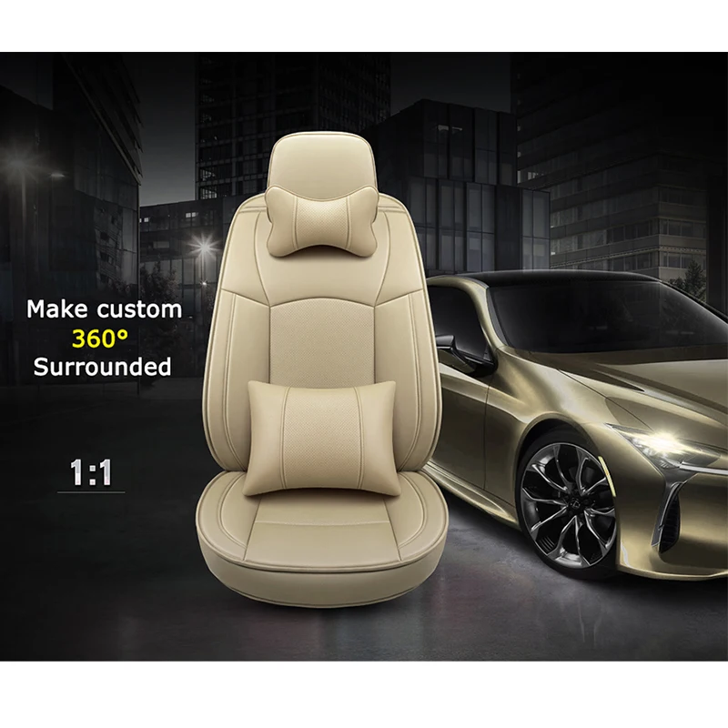  kokololee Custom Leather car seat cover For NISSAN Patrol Sunny QUEST Terra Navara NV200 Paladin KI