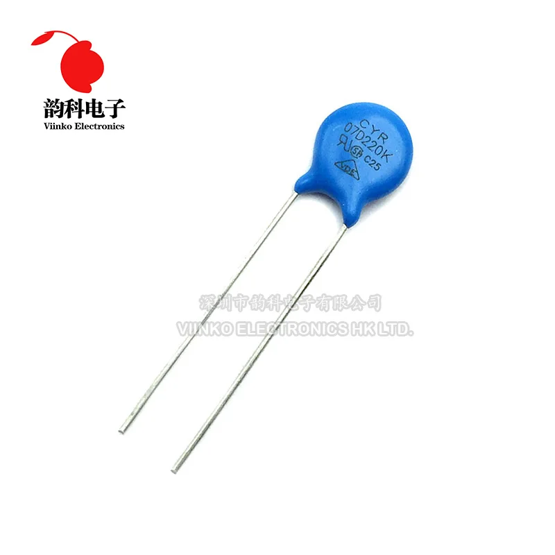 

20pcs varistor 07D220K 22V piezoresistor 7d220 7D220K