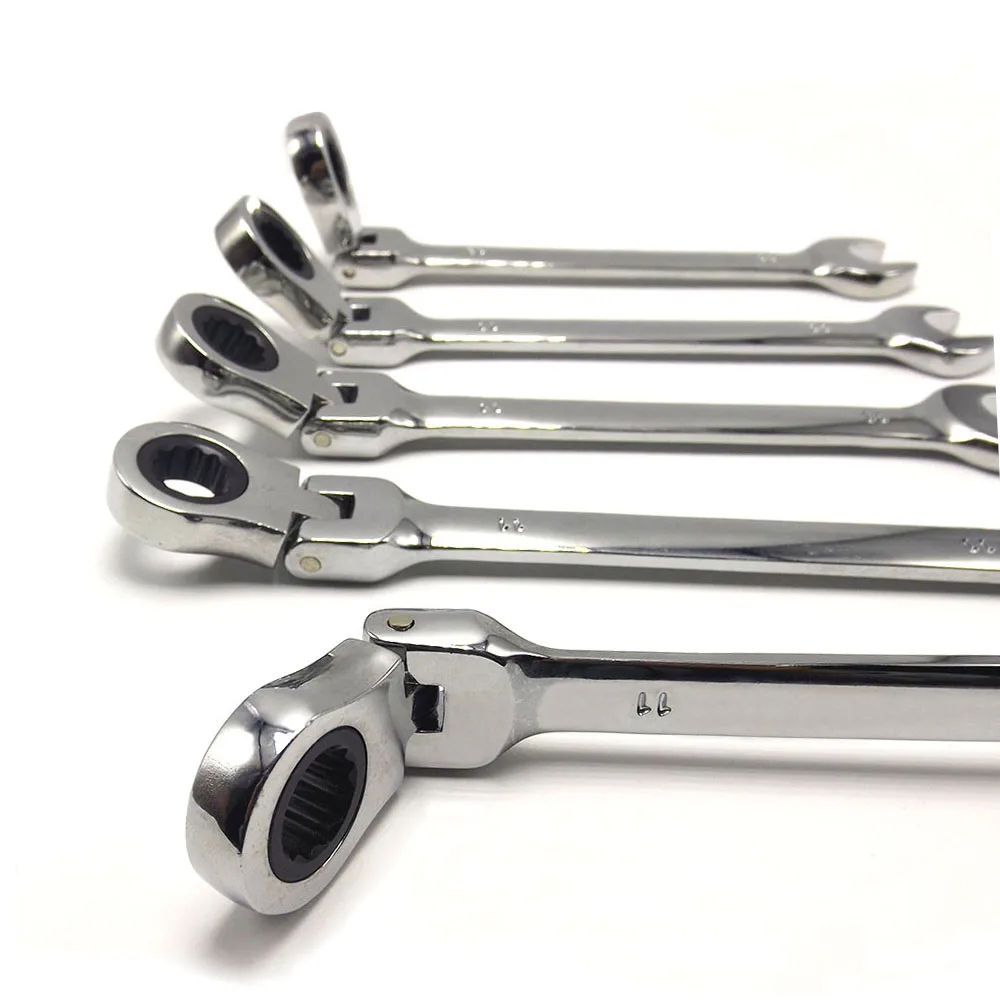 

12Pcs/Set Wrench for Car Ratchet Ring Adjustable Torque Lens Spanner Spanners With Ratchet Set Key Carpenter Power Hand Tools