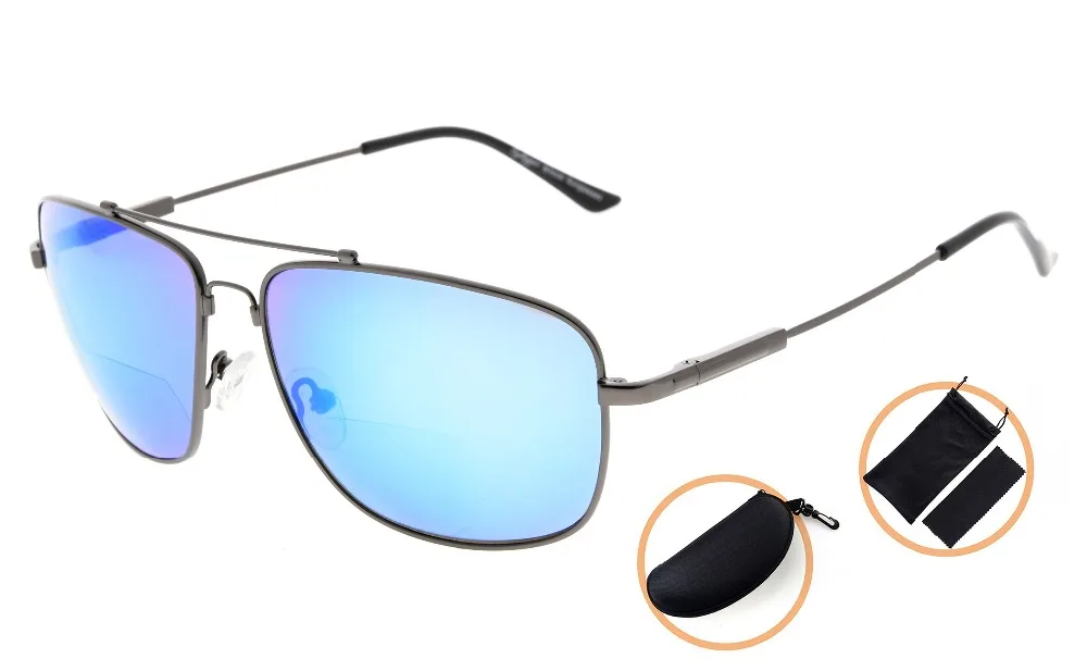 SG1801 Eyekepper памяти двухфокусные солнцезащитные очки гибкие Титан солнцезащитные очки для чтения
