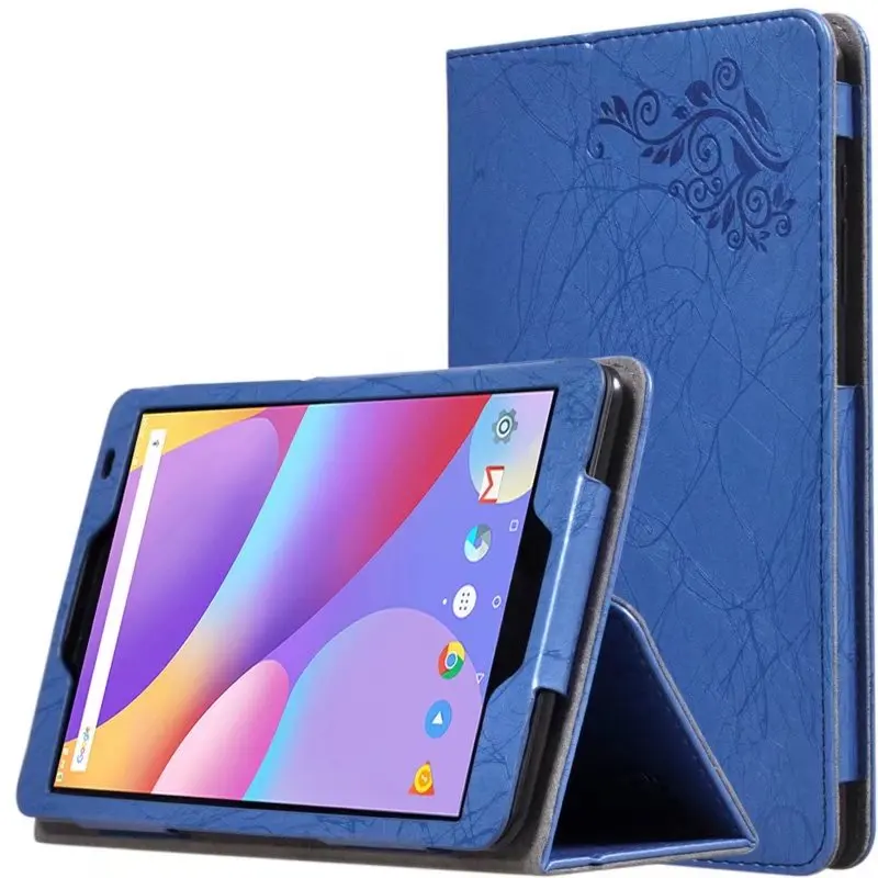 Print Patter Protective PU Leather Cover Case For CHUWI Hi9 Tablet PC chuwi hi 9 8.4&quot With Film And 3 Gifts | Компьютеры и офис