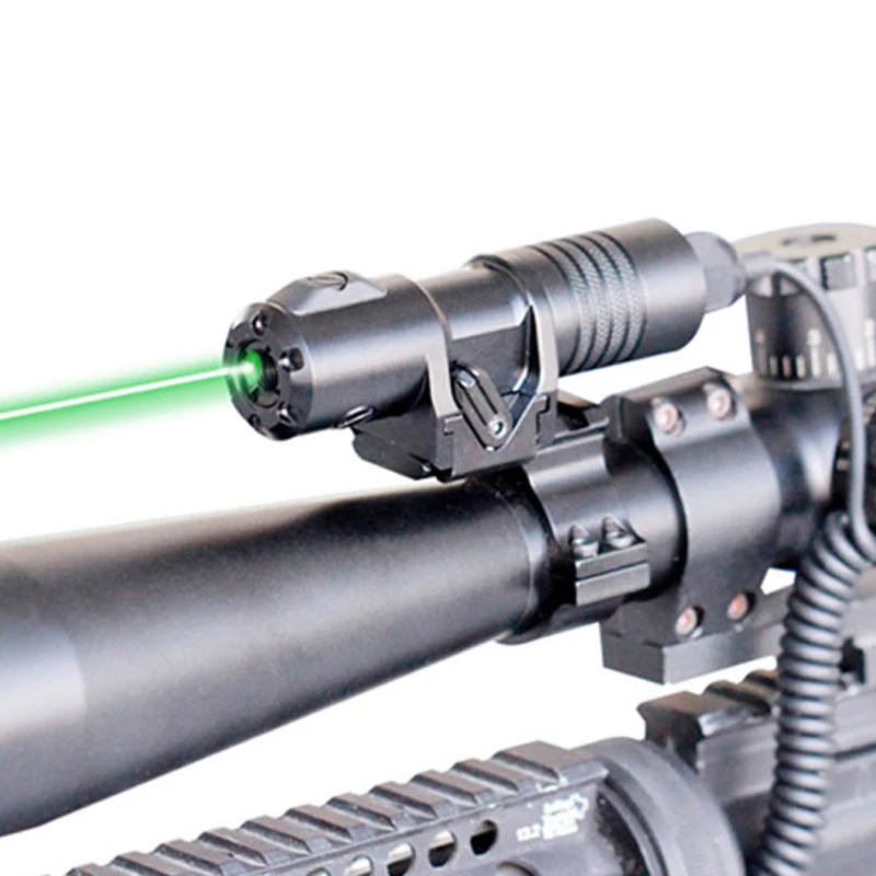 

Laserspeed Tactical Green Laser Sight Power Adjustable Shooting Laser Scope For Hunting Weapons Green Dot Gun Rail Laser