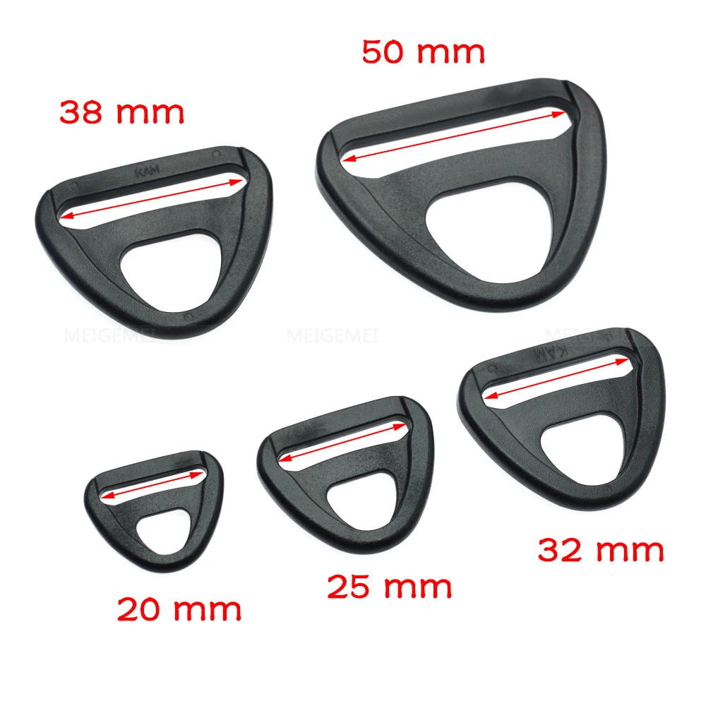

Webbing 20mm 25mm 32mm 38mm 50mm Plastic Adjuster with bar Swivel Clip D-Ring Loop Insert Buckle Backpack Straps