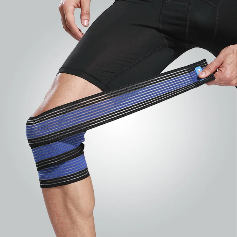 High Elasticity Compression Bandage Kneecap Adjustable Breathable Knee