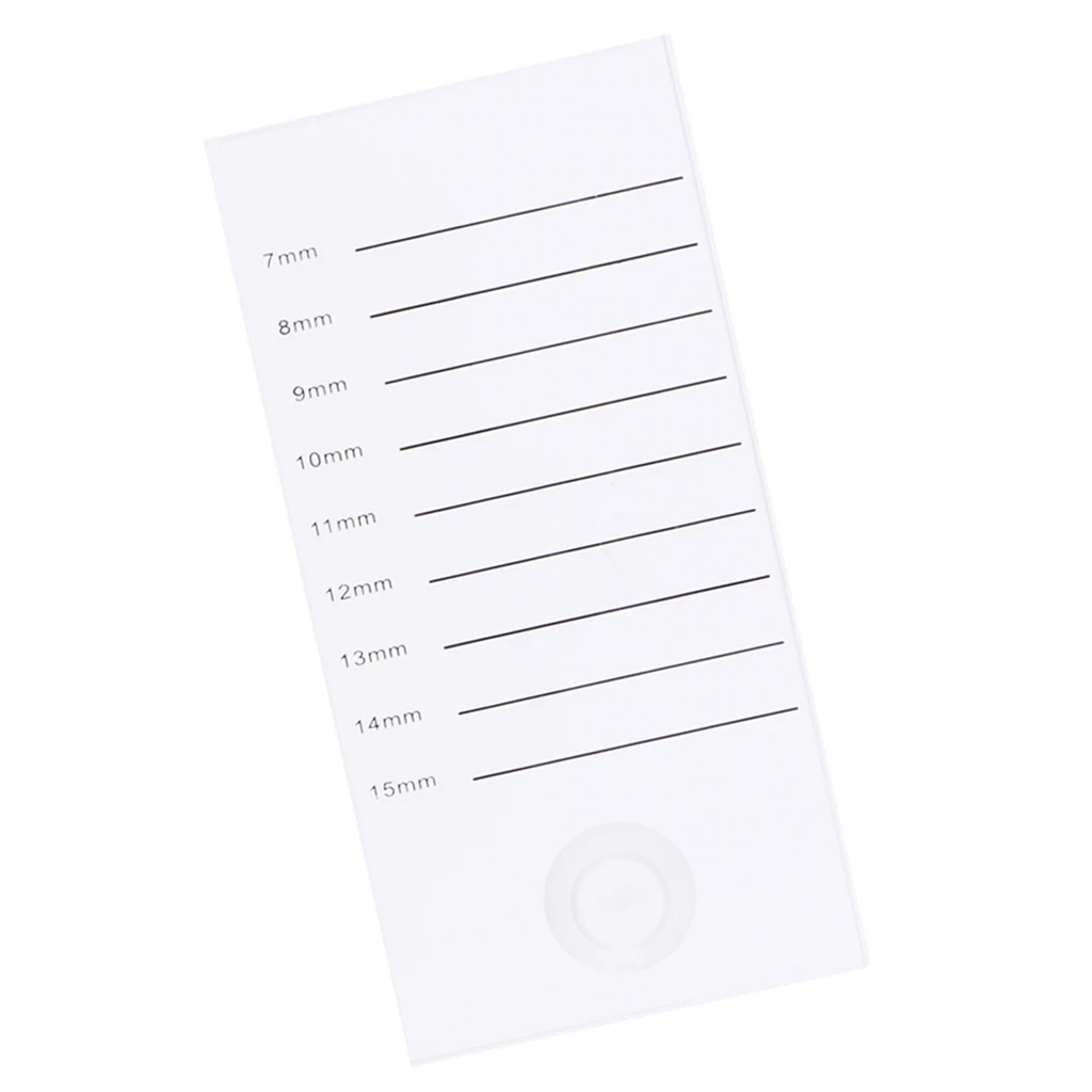 Eyelash Extension Pallet Acrylic Lash Tile Hand Plate Lash Holder Eyelash Tools Adhesive Glue Pallet Holder