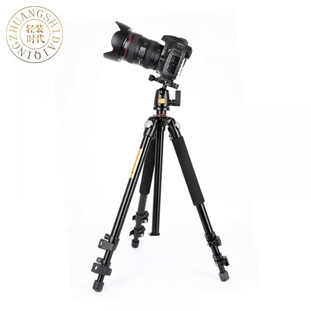 

QZSD king high quality camera tripod , foldable digital camera mount with panoramic ball head, adjustable camera kit