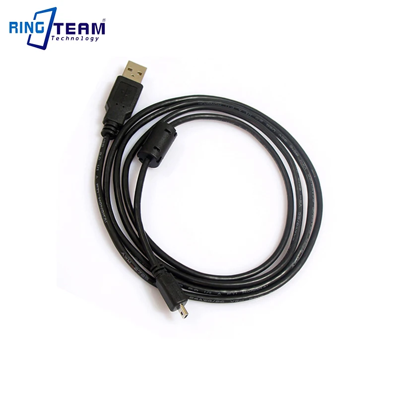 Cable USB Fuji FinePix real 3d w3 finepix j37 finepix s3400 cable de datos negro