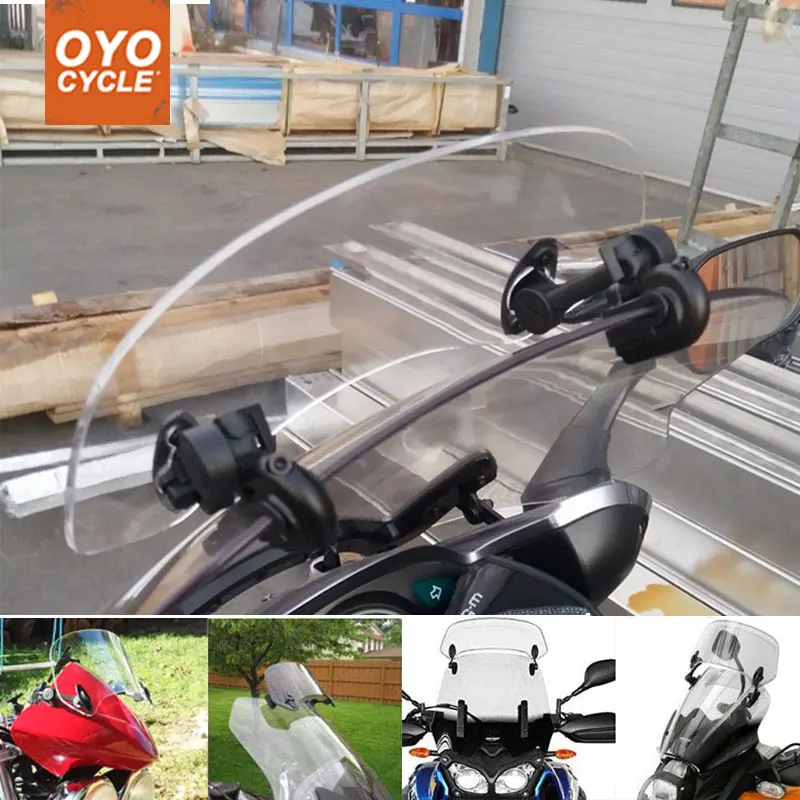 Adjustable Airflow Windscreen Windshield Motorcycle Parts For Honda