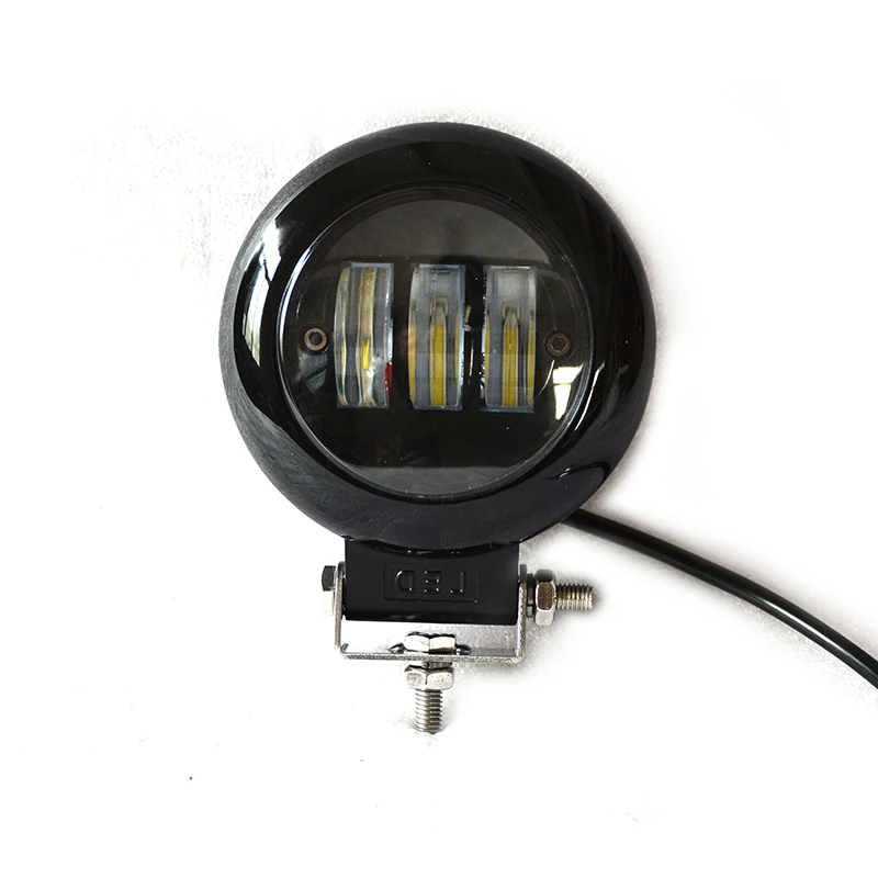 

Round Led Fog Lights 30w 6000K Bar Offroad Work Light for 4x4 Truck Jeep Wrangler SUV ATV Boat Moto 12V 24V Driving lights E047