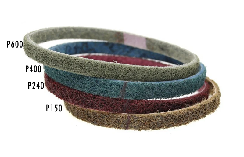 Nonwoven sanding belts