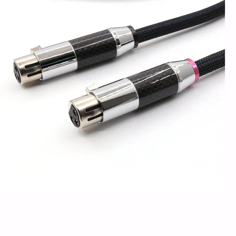 SQ 88B OCC посеребренный соединительный кабель XLR с посеребренным разъемом из