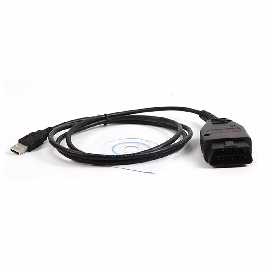 VAG KKL Commander V1.4 OBDII USB адаптер Vag Commander полый OBD2 Диагностический Сетевой кабель-адаптер