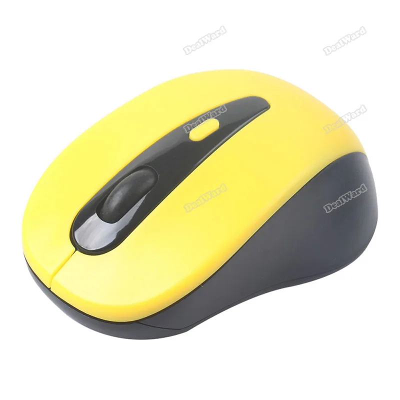 enjoydeal Universal! 2.4G Wireless Optical Mouse Mice + USB 2.0 Adapter Receiver for PC Laptop Yellow quality assurance | Электроника