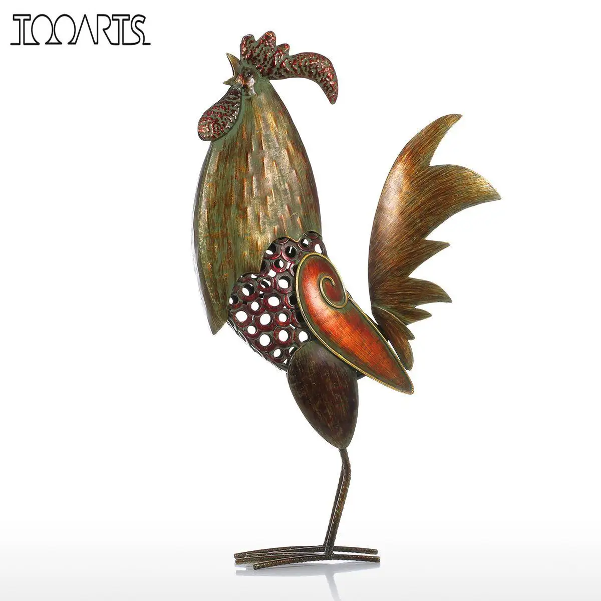 Online Buy Wholesale Rooster Ornaments Metal From China Rooster for Wholesale Rooster Home Decor
