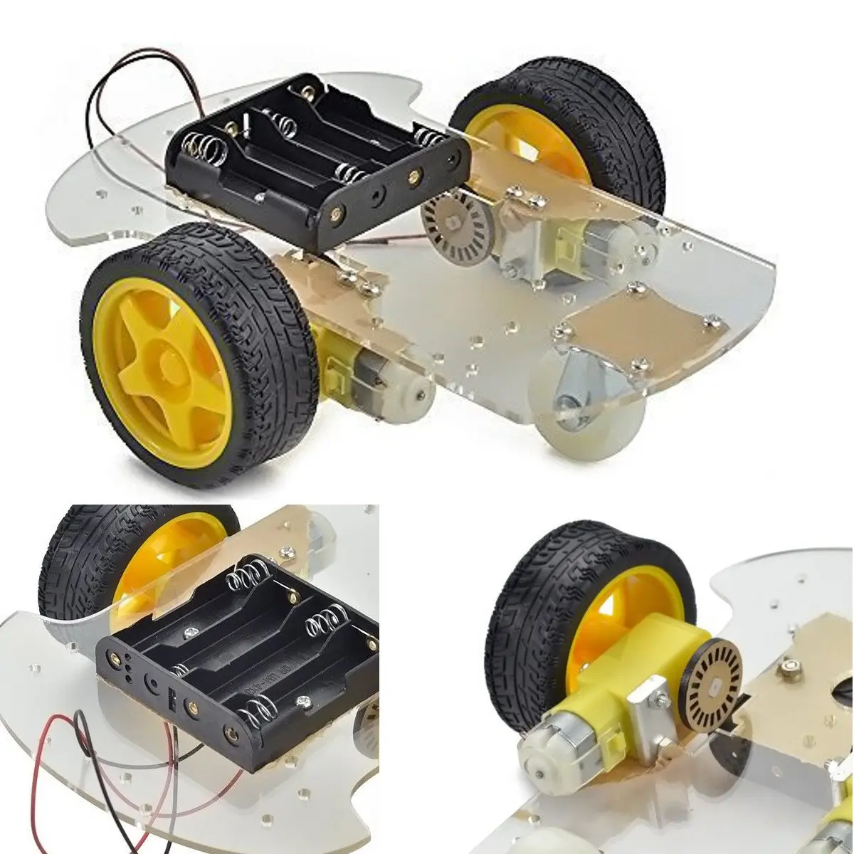 1 комплект 2WD мини круглый двухслойный шасси робот умный Voiture DIY для Arduino|robot dance|robot