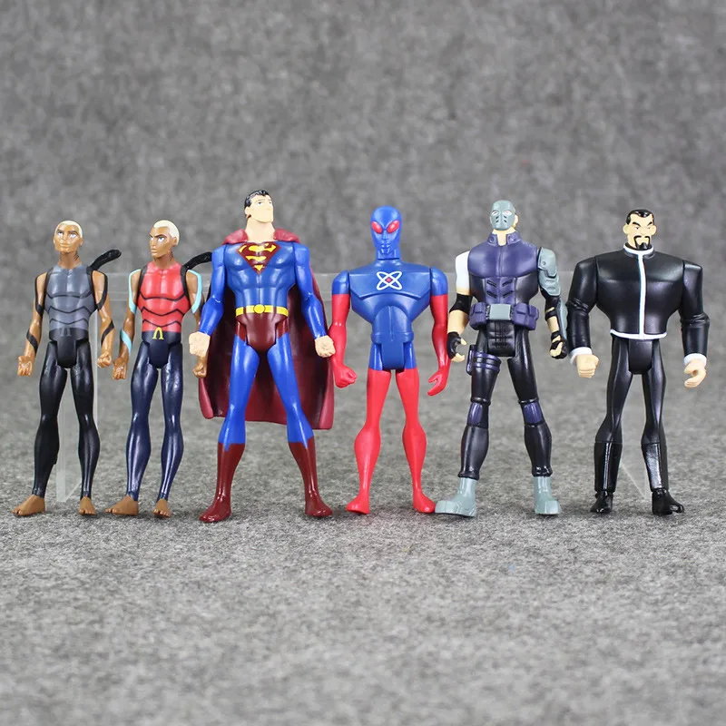 12 шт./лот, супергерои, Вселенная, юная вера, Супермен, Робин, чудо ...